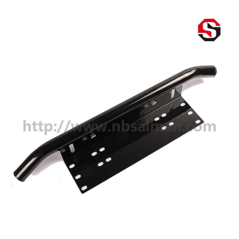 License Plate and Car Lamps Frame